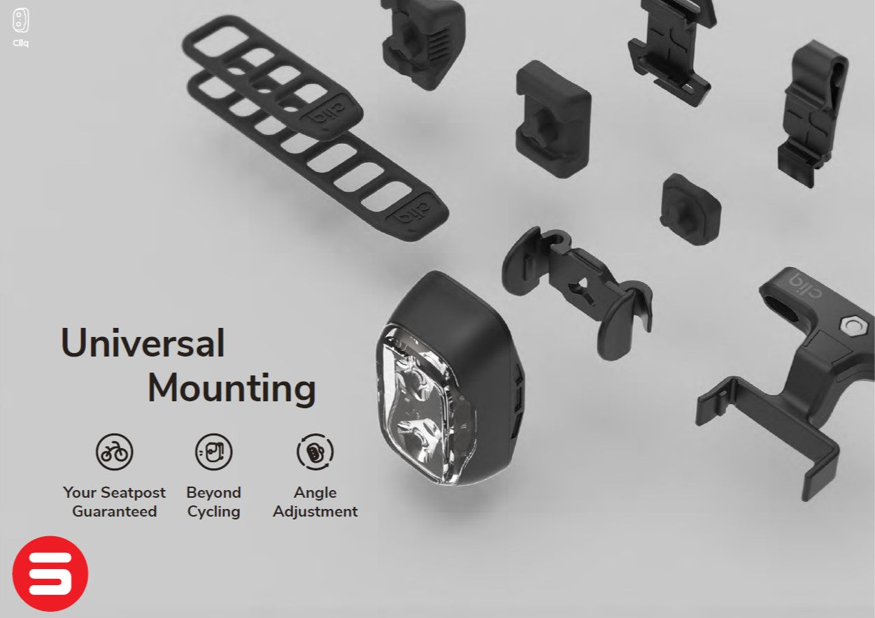 CLIQ Tail Light Mount Packs