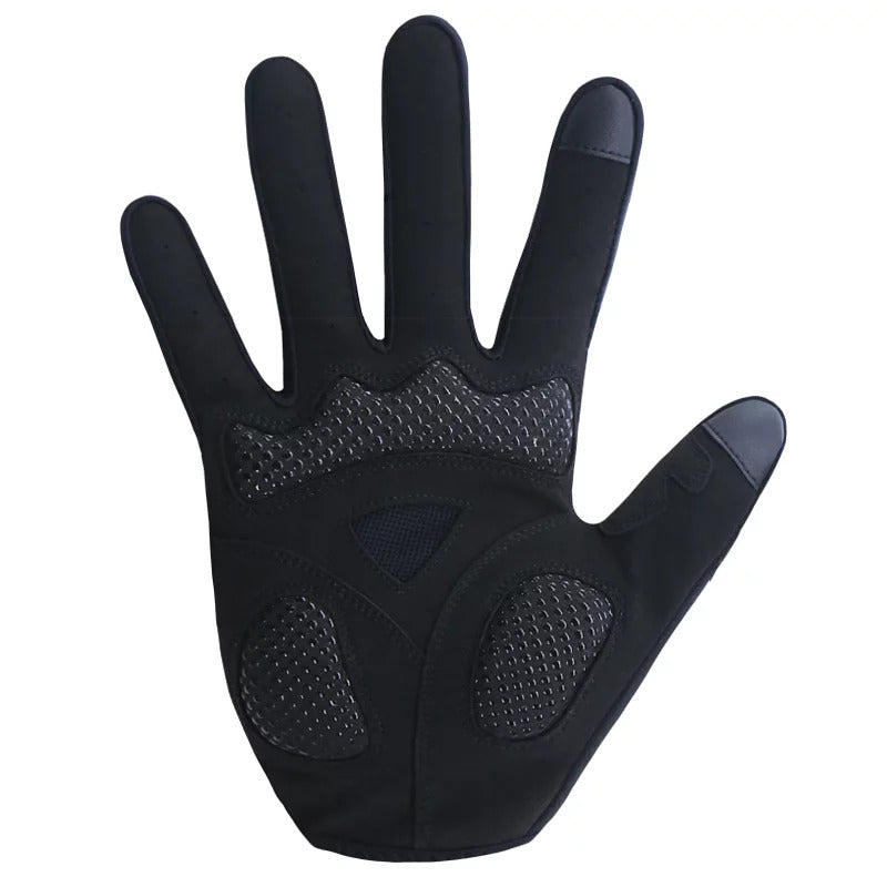 Baisky TRG450 Full Cycling Gloves - Phantom Black