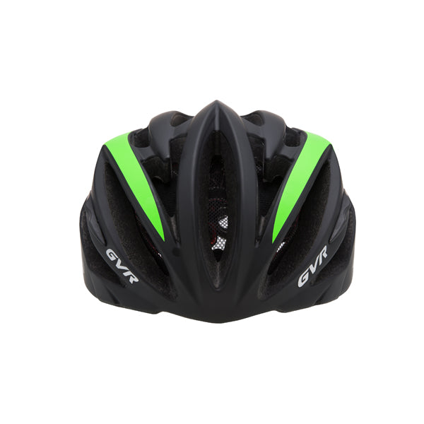 GVR 307V Matt Green In-Mold Adult Helmet M/L