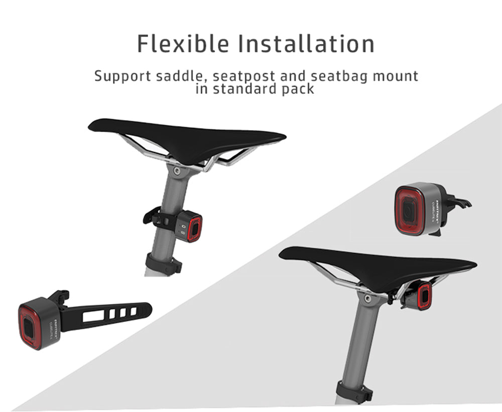Cubelite-II Pro premium bicycle tail lights