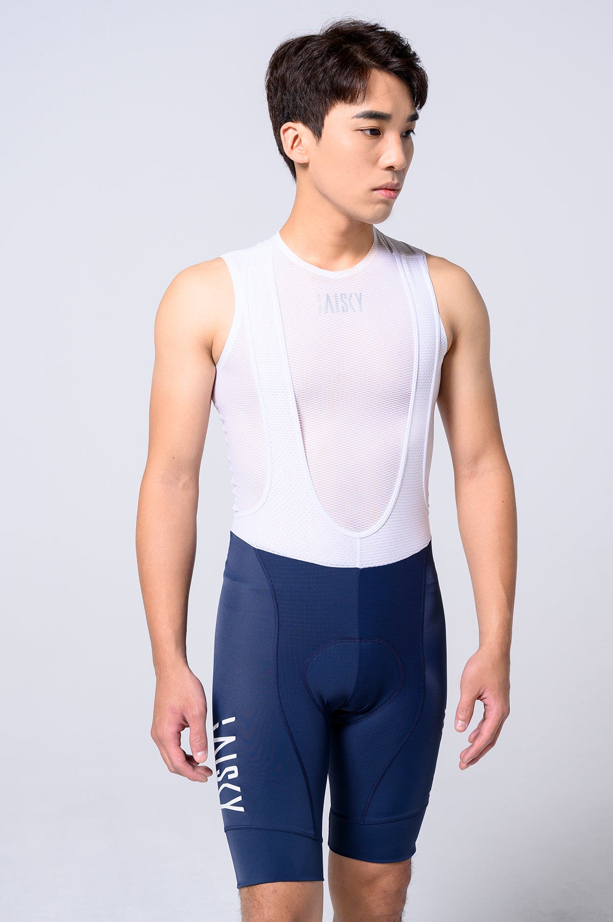 Baisky Endurance Bib Shorts with Vion Insert Pads ─ TRMB1680 Endurance Blue