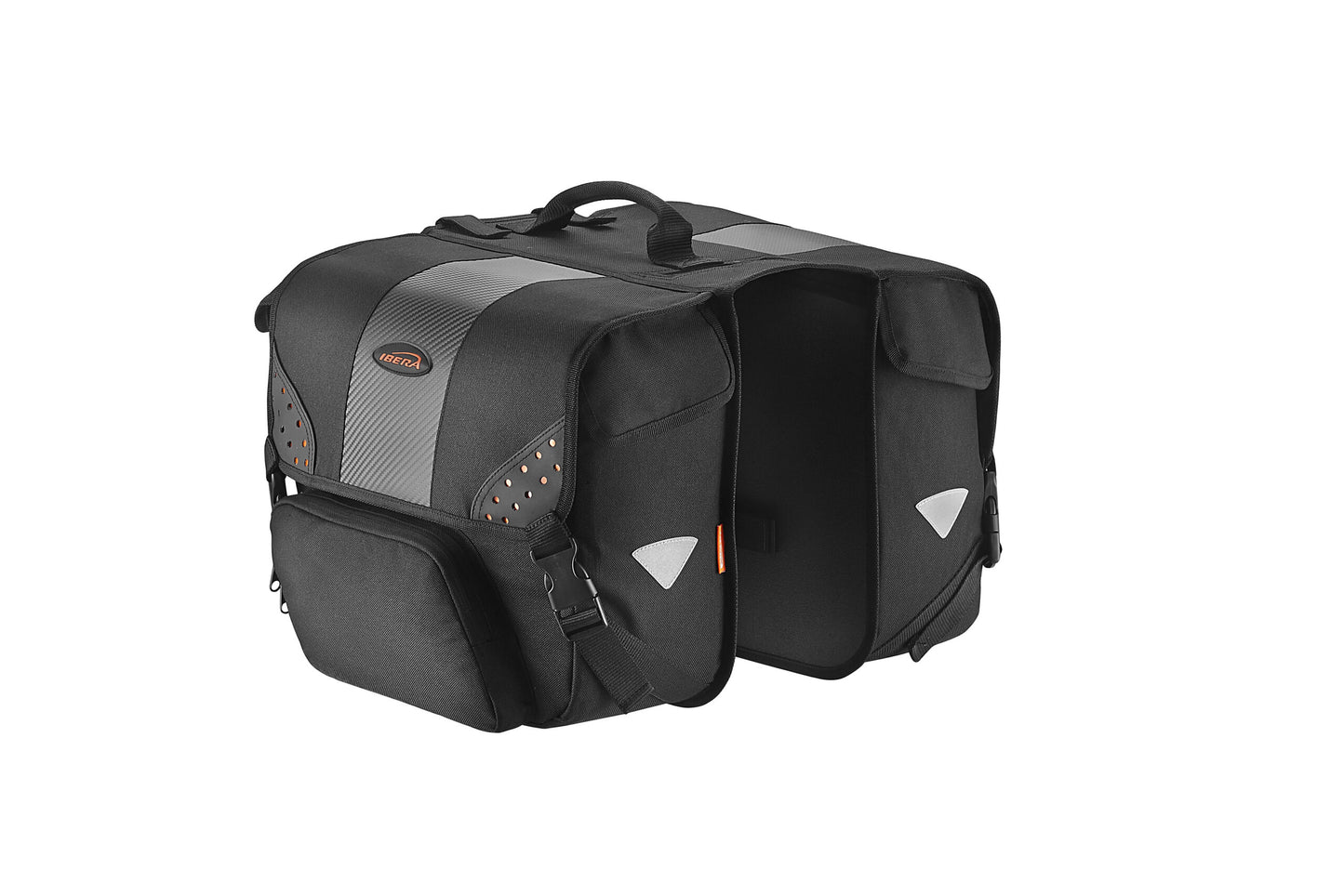 Ibera Strap-on Side Mounting Pannier Bags For Bike Touring BA16
