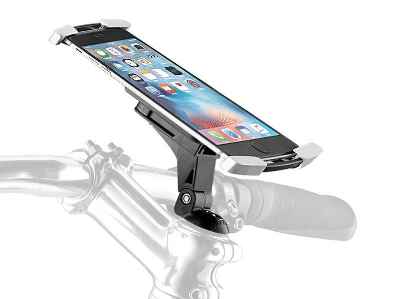 Ibera Adjustable Phone Holder PB26 with Bike Mount