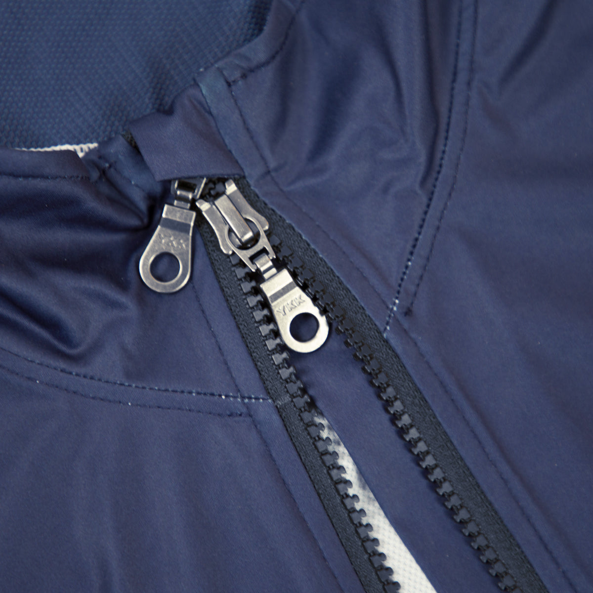Baisky Men Double zipper Wind Vest - TRMV1280 BK Blue