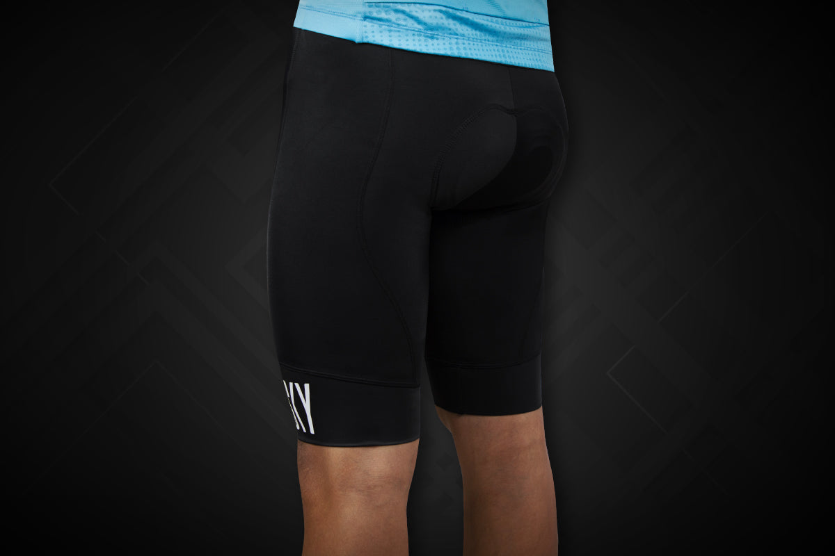 Baisky Ultra Endurance Bib Shorts with Elastic Interface Pads ─ TRMB 2680 Unlimited II Black