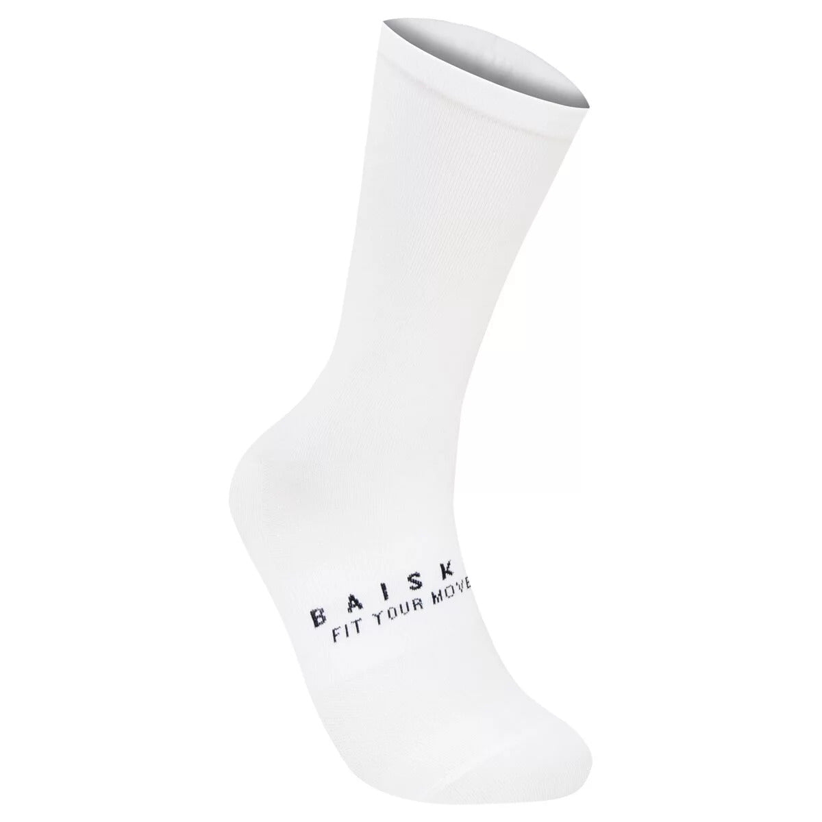 Baisky Premium Cycling Socks - TRSS129 Purity White