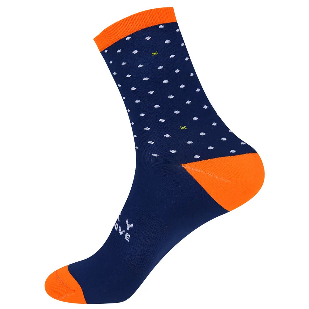 Baisky Premium Cycling Socks - TRSS129 Star Blue