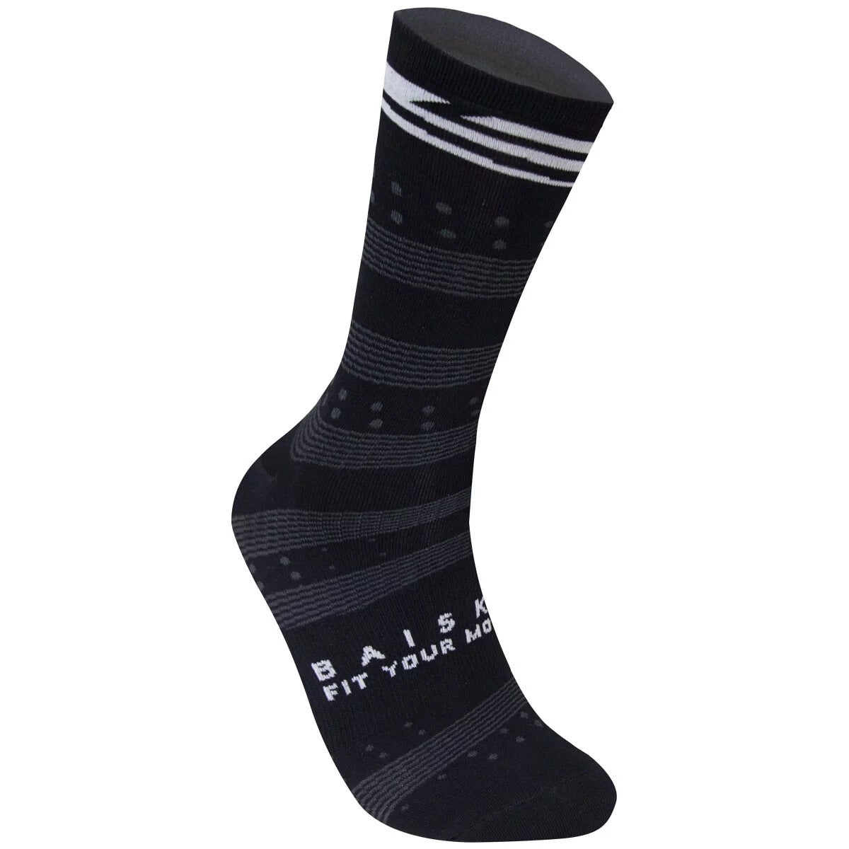 Baisky Premium Cycling Socks - TRSS129 Purity Black