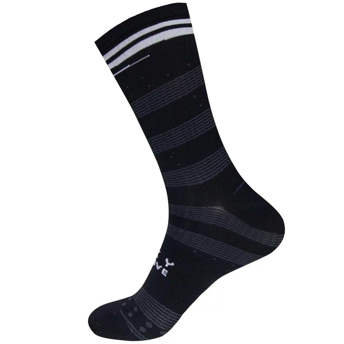 Baisky Premium Cycling Socks - TRSS129 Wind Rider Black