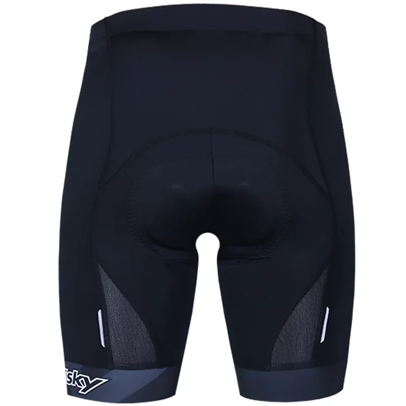 Baisky Men Cycling Shorts - TRMS700 Dark Knight - Black