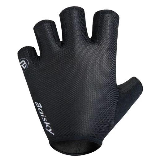 Baisky Half Finger Cycling Gloves - TRHF299 - Back Black