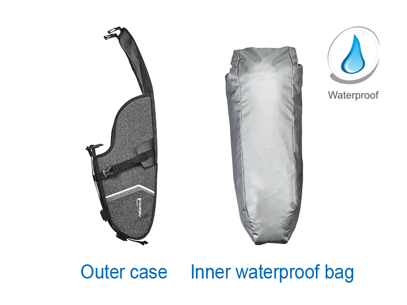 Ibera Waterproof Carryall Seat Bag IB-SB20 Black
