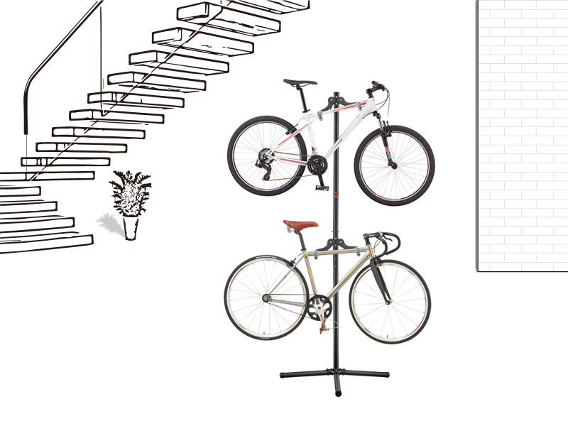 Ibera Adjustable Bicycle Hanger Stand IB-ST9